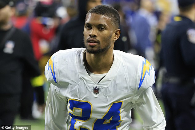 Adderley made 44 starts with the Los Angeles Chargers before retiring in 2023 at age 25