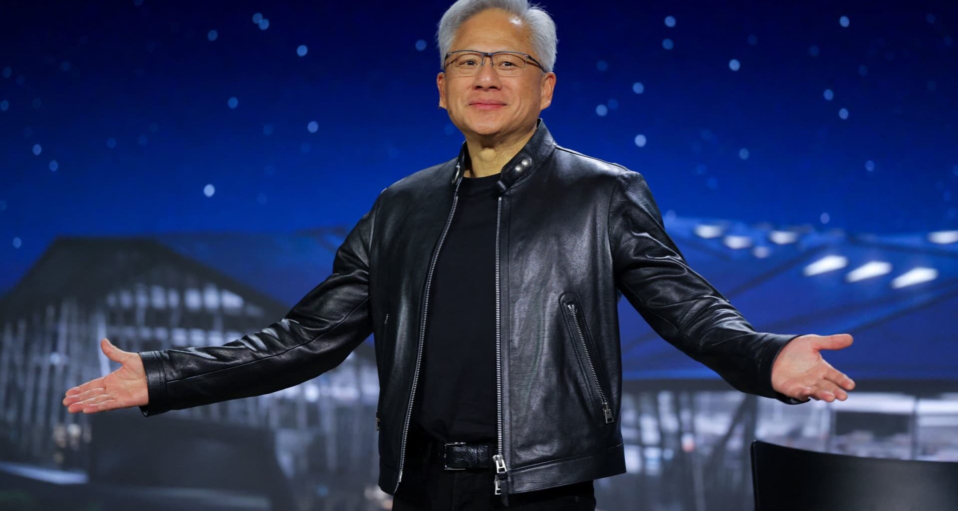 Nvidia stock closes at record, pushing market cap past $5 trillion