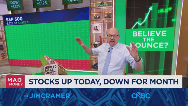 Jim Cramer on what happens when the market bounces