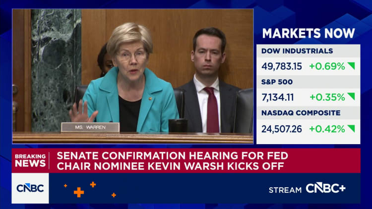 Sen. Elizabeth Warren: Kevin Warsh is 'uniquely ill-suited for the job as Fed chair'