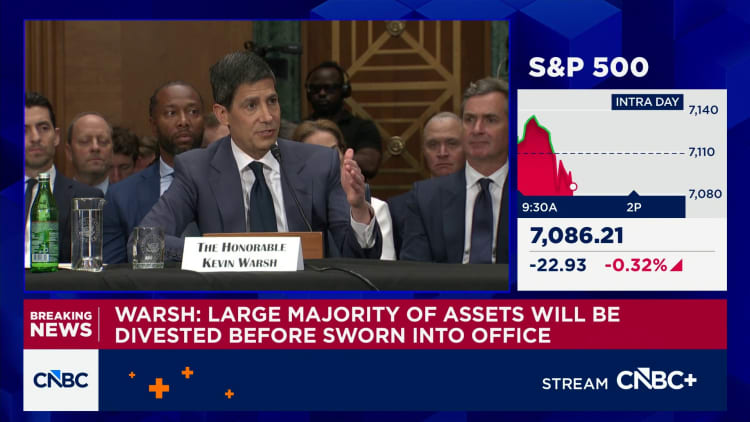 Kevin Warsh calls Fed official commentary on interest rates ‘unhelpful’