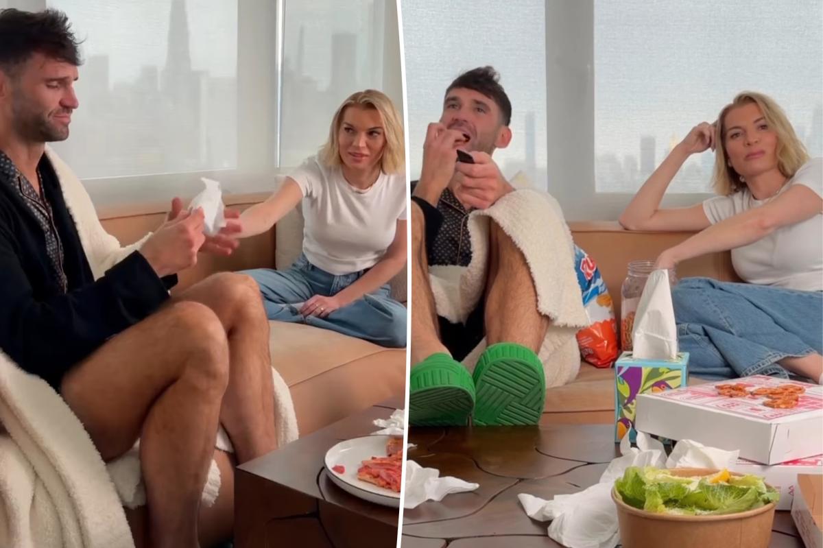 Carl Radke and Lindsay Hubbard reunite for Uber Eats