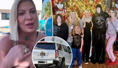 Tori Spelling breaks her silence on car crash that sent 7 kids to hospital