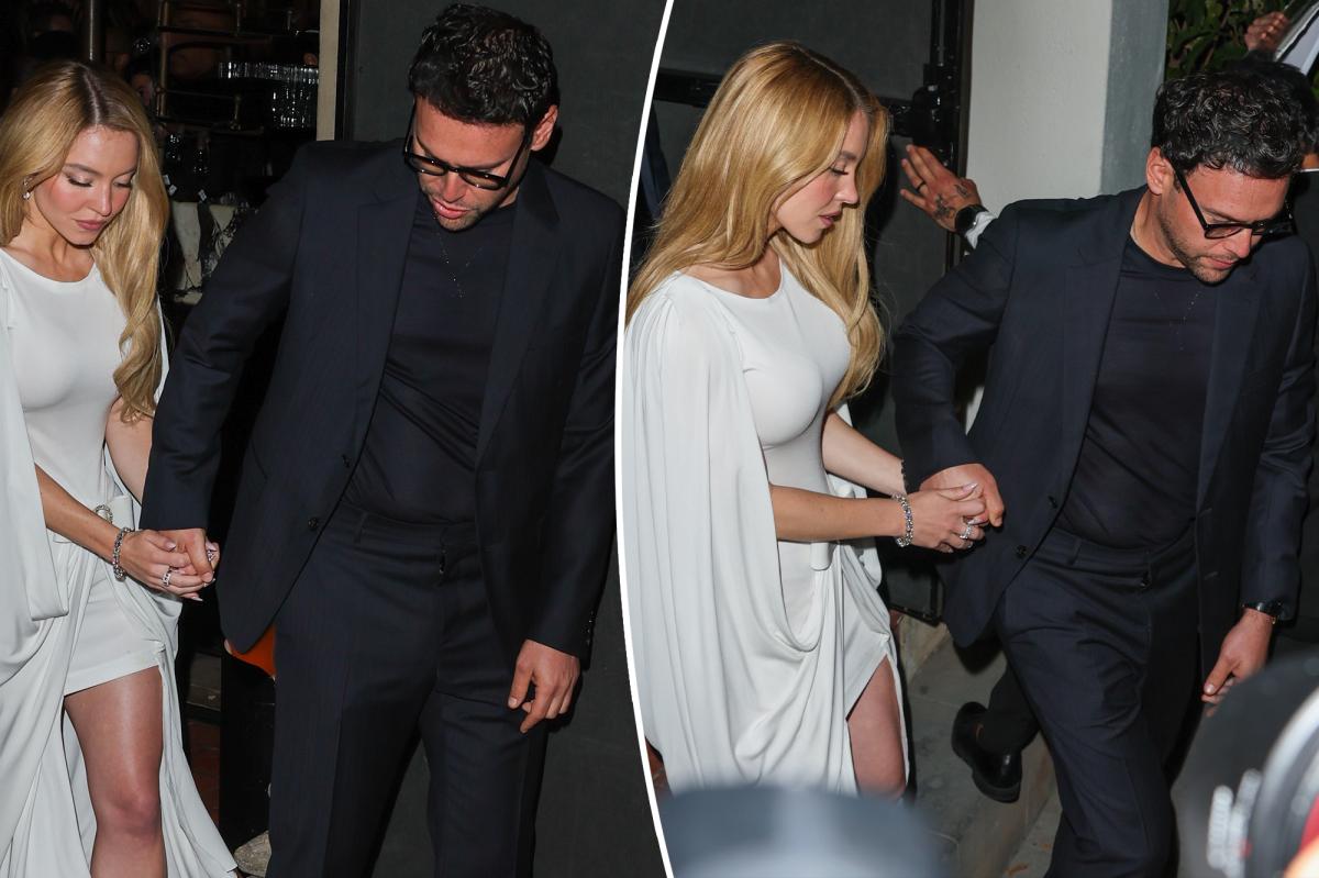 Sydney Sweeney packs on the PDA with Scooter Braun at 'Euphoria' Season 3 premiere