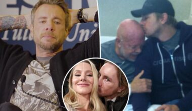 Dax Shepard cries over Kristen Bell showing up to his dad's deathbed