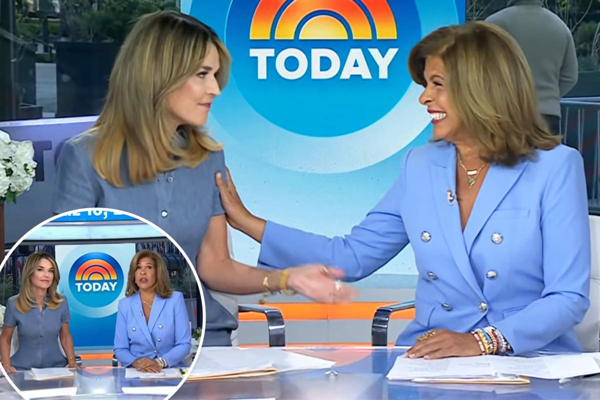 Savannah Guthrie and Hoda Kotb reunite on 'Today' show for first time in a year: 'Like old times'