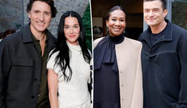 Katy Perry, Justin Trudeau chance run-in with singer's ex Orlando Bloom during date night