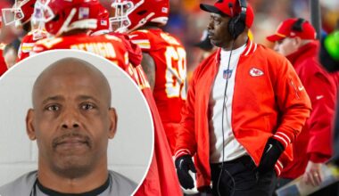 Kansas City Chiefs coach Dave Merritt arrested for domestic battery