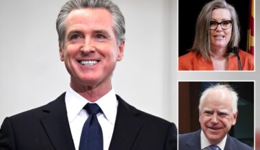 Hollywood elite in secret gathering at liquor heiress's mansion to shower Dem presidential candidates with cash
