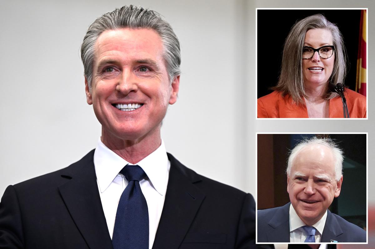 Hollywood elite in secret gathering at liquor heiress's mansion to shower Dem presidential candidates with cash