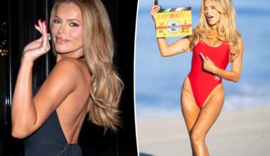 Brooks Nader recalls trying on iconic red ‘Baywatch’ swimsuit