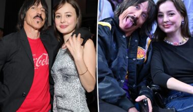 Anthony Kiedis' girlfriend Eileen Kelly defends their 33-year age gap
