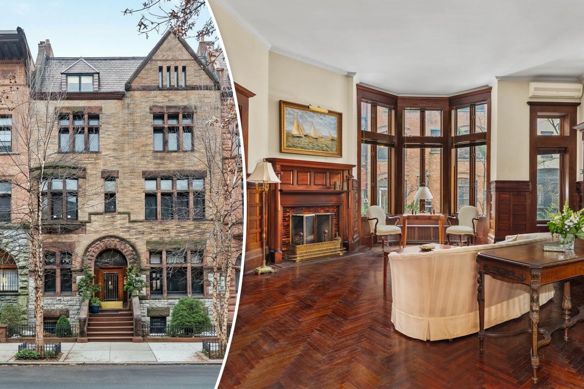 One of Brooklyn's widest townhouses asks a grand $16M