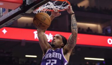 Devin Carter scores 29 points to lead the Kings to a 124-118 win over the Warriors