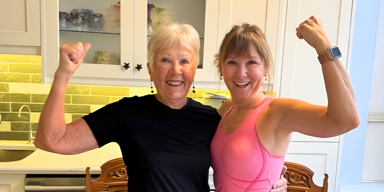 'I’m 65 and train with my 87-year-old mum – this simple 30-minute routine keeps us both strong'
