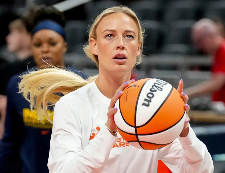 Indiana Fever guard Sophie Cunningham