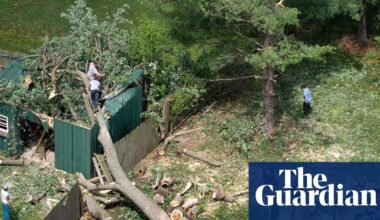 US midwestern states at risk of severe thunderstorms, weather agency warns | US news