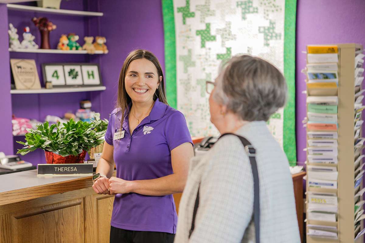 Through the Kansas Community Health Worker program, K‑State Extension specialists like Karissa Frasier are building bridges to local services and improving health outcomes for their neighbors. Photo courtesy K-State Extension