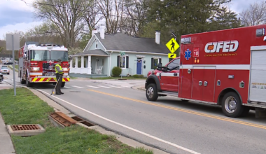 One hospitalized after crash involving fire truck, SUV in Batavia