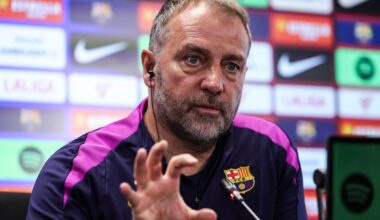 Hansi Flick sends message to Barcelona players about Atlético Madrid pitch before crunch La Liga clash