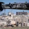 A bridge struck by U.S. airstrikes on Thursday is seen in the town of Karaj, west of Tehran, Iran, Friday.