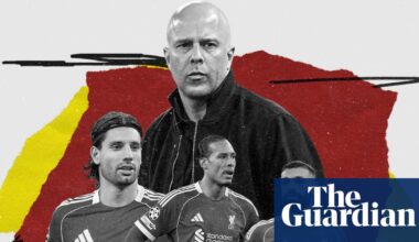 Five matches, 16 days, a season to save: Slot’s Liverpool vision faces a defining moment | Liverpool