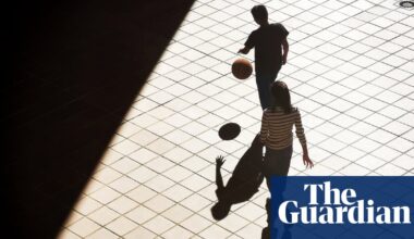 ‘The shadows, the figures playing basketball … I waited for the magic to appear – then it did’: José Luis Morales Martín’s best phone picture | Photography