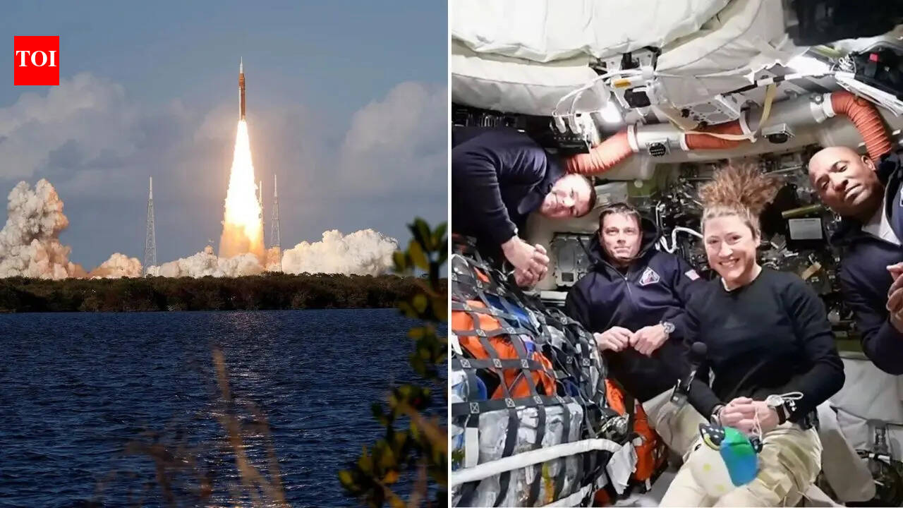 'Felt like falling out of sky': Artemis II astronaut on Moon-bound journey