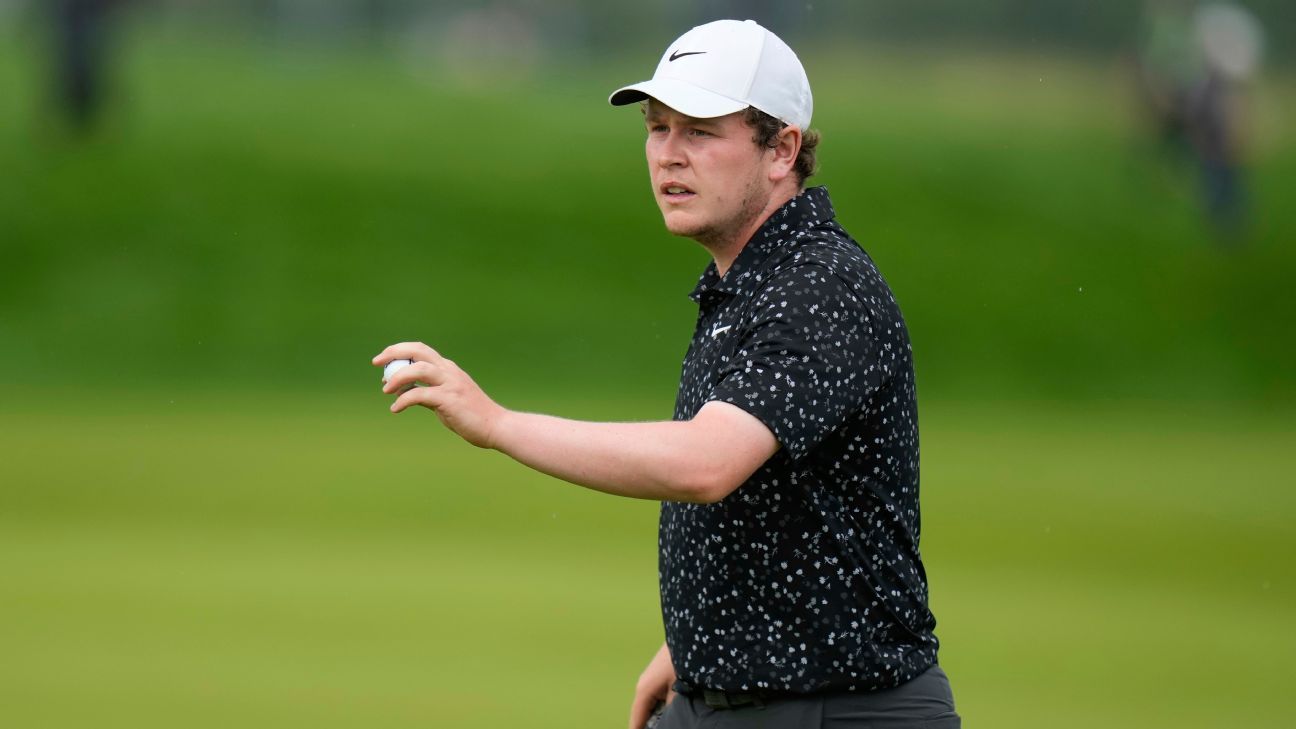 Robert MacIntyre grabs 2-shot lead at storm-delayed Texas Open