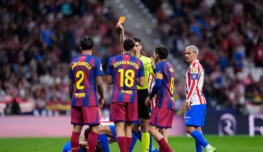 VAR audio of decision to overturn Gerard Martin’s red card for Barcelona vs Atletico released