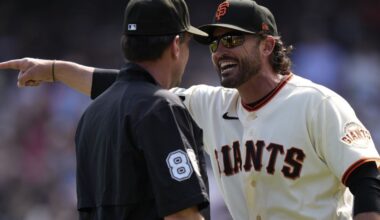 Tony Vitello nets first MLB ejection as Giants fall to 3-7