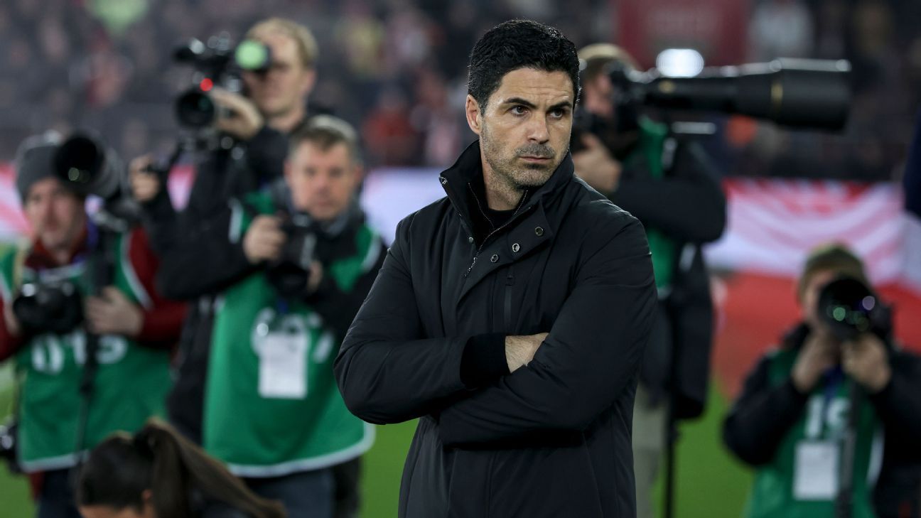 Arsenal need Mikel Arteta to step up now to avoid disaster again