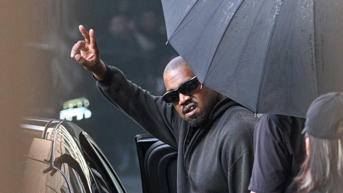 Rapper and producer Ye, also known as Kanye West, seen before a 2025 concert in Shanghai.
