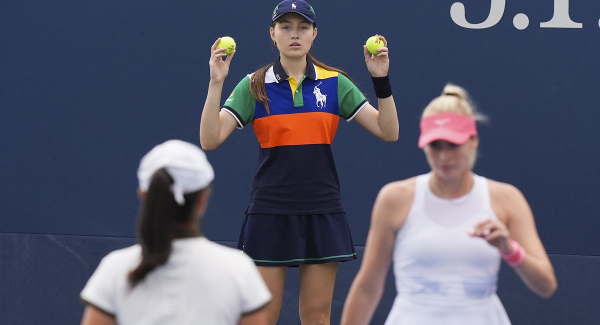 For the best view at the US Open, join the ball crew