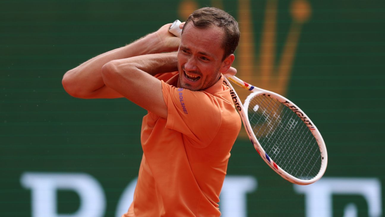 Medvedev smashes racket during double bagel loss to Berrettini
