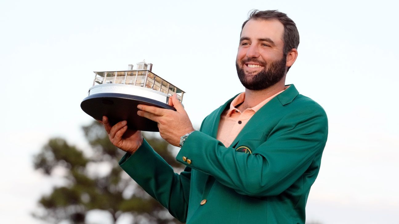 Scheffler's Masters odds dip; Rahm, Bryson, Rory among favorites