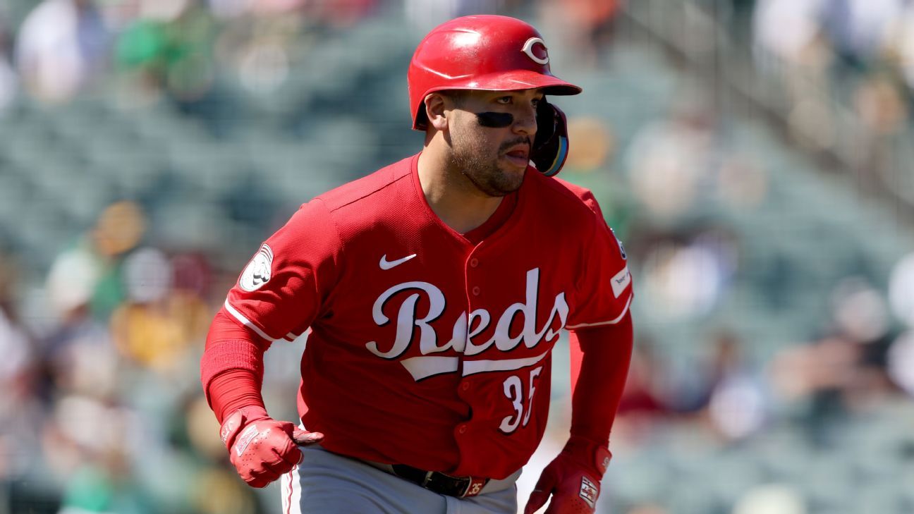Reds reserve catcher Jose Trevino goes on 10-day injured list