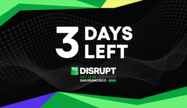 TechCrunch Disrupt 2026 3 days left