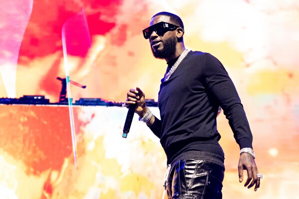 Gucci Mane performs at the Essence Festival in New Orleans on July 1, 2023. (Photo by Amy Harris/Invision/AP, File)