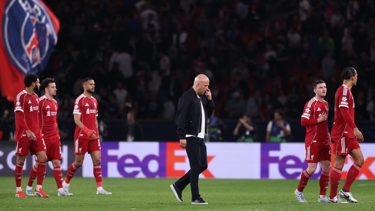 Stick or sack? Slot's Liverpool future dominates UCL talking points