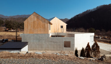 Two Gabled Volumes, One Landscape / BRBB Architects