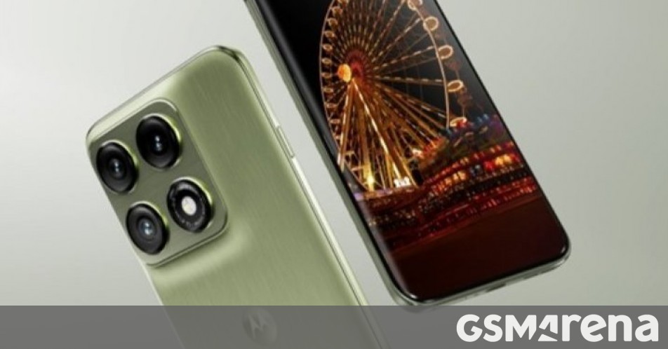 Here's the Motorola Edge 70 Pro in leaked marketing materials