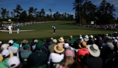 Sights and sounds from the first round of the Masters