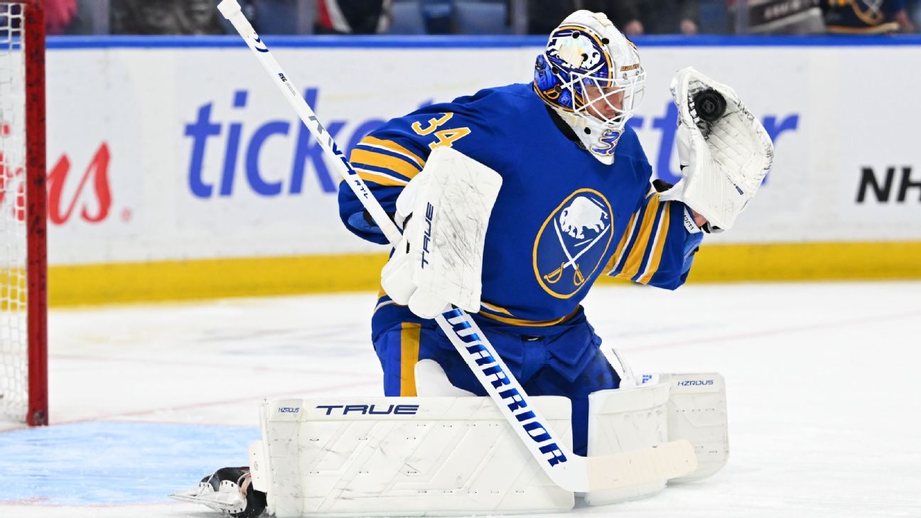 Sabres G Lyon may miss start of playoffs with lower body injury