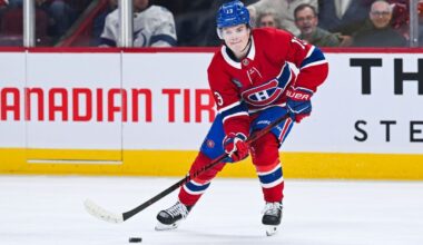 Cole Caufield 1st Canadiens player to hit 50-goal milestone since 1990