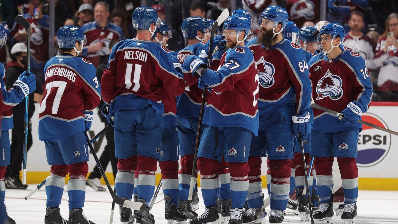 Avalanche win Presidents' Trophy for NHL's best record