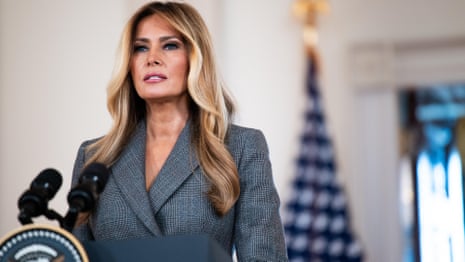 Melania Trump says she ‘never had a relationship’ with Jeffrey Epstein – video