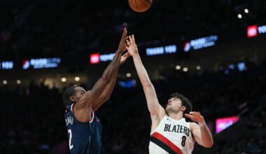 Avdija erupts for 35 as Trail Blazers pull away from Clippers