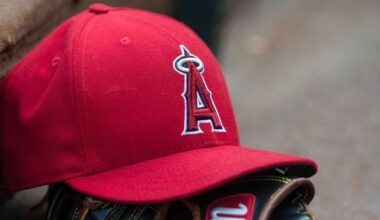 Angels rookie George Klassen leaves start with finger injury