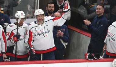 Ovechkin appreciates 'nice' tribute during possible last game in Pittsburgh